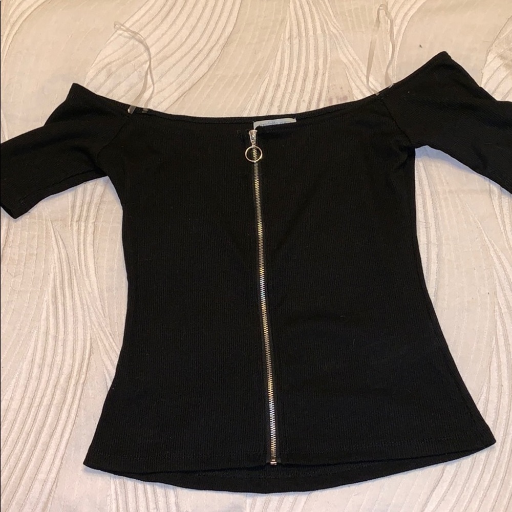 Charlotte Russe off the shoulder top